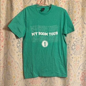 Gildan Teal Crew Neck Graphic Tee